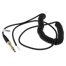 vhbw Câble audio AUX compatible avec Beyerdynamic DT 770 DT 770 Pro casque - Avec prise jack 35 mm vers 63 mm 100 - 300 cm