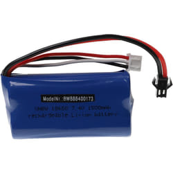 Batterie pour modéle rc p. ex. compatible avec udi, gt Model (1500mAh, 7,4V, Li-ion, 67 x 37 x 19 mm) - Vhbw