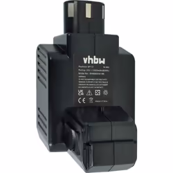 vhbw - the clever way - Batterie de rechange de haute qualité et compatible avec une grande autonomie pour votre outil électr ...