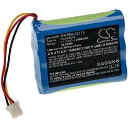 Vhbw - Batterie compatible avec Moneual Everybot RS500, RS700 aspirateur, robot électroménager (2600mAh, 11,1V, Li-ion)