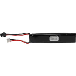 Vhbw - Batterie compatible avec SM-2P connecteur pour modéle rc par ex. voiture de course avion (800mAh, 7,4V, Li-polymère, 101 x 20 x 11,5 mm)