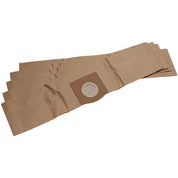 Vhbw - 5x Sacs compatible avec Kärcher wd 1 Compact Battery Set, wd 1 Compact Battery aspirateur - papier marron