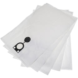 Vhbw - 5x Sacs compatible avec Bosch gas 50, gas 50 m aspirateur - microfibres non tissées, 45cm x 33,5cm blanc