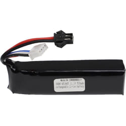 Vhbw - Batterie compatible avec SM-2P connecteur pour modéle rc par ex. voiture de course avion (500mAh, 11,1V, Li-polymère, 75 x 15 x 14 mm)