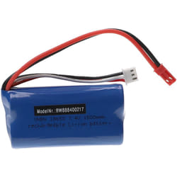 Vhbw - Batterie compatible avec Huanqi 957/948 modéle rc (1500mAh, 7,4V, Li-ion, 69 x 38 x 18 mm)
