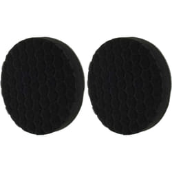 2x Eponge de polissage compatible avec Metabo ponceuses excentriques et à vibration - 15 cm diam. de travail - Vhbw