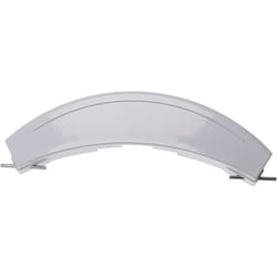 Poignée de porte lave-linge, blanche, compatible avec Neff W7320F1EU, W7320F2EU - 210 x 62 x 22 mm - Vhbw