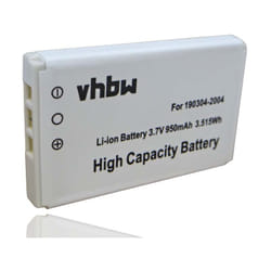 Vhbw - Batterie compatible avec Logitech R-1G7 télécommande Remote Control (950mAh, 3,7V, Li-ion)
