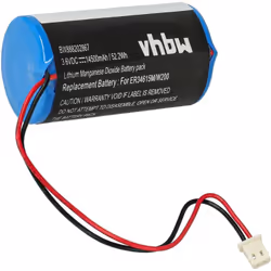 vhbw - the clever way - Pile de rechange de haute qualité avec une grande autonomie et compatible avec votre système d'alarme ...