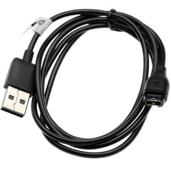 Vhbw - Câble usb compatible avec Garmin Fenix 5s, 5, 5 s Plus, 5 x, 5 x dlc smartwatch, montre de fitness - Station de charge, Noir, 100 cm