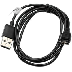 Vhbw - Câble usb compatible avec Garmin Vivoactive 3, 4, 3 Music, 3 Trainer, 4S smartwatch, montre de fitness - Station de charge, Noir, 100 cm