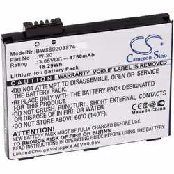 vhbw - the clever way - Batterie de rechange de haute qualité avec une grande autonomie et compatible avec votre routeur ou m ...