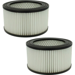 vhbw 2x filtre compatible avec aspiracenere nrj802 18l/80860 1200w aspirateur de cendres - Filtre HEPA contre les allergies