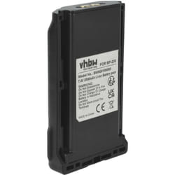 Vhbw - 1x Batterie remplacement pour Icom BP-232N, BP-232WP pour radio talkie-walkie (2500mAh, 7,4V, Li-ion)