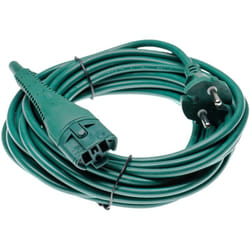 Vhbw - câble électrique compatible avec Vorwerk Kobold 130, 130 sc, 131, 131 sc aspirateurs - câble de 10m, câble électrique
