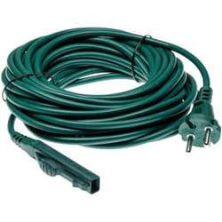 Vhbw - câble électrique compatible avec Vorwerk Kobold 140, 150 aspirateurs - câble de 10m, câble électrique