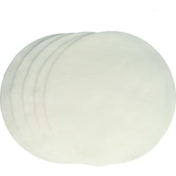 Vhbw - 5x Filtres fins compatible avec Electrolux 920, 921, 922, 923, 925, 930, 945, 951, 990 aspirateur - Filtre en toison, blanc, rond