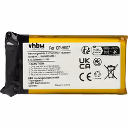 vhbw - the clever way - Batterie de rechange de haute qualité avec une grande autonomie et compatible avec votre enceinte hau ...