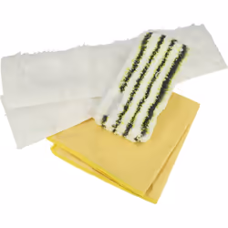 vhbw - the clever way Set de lingettes en microfibre avec 4 pièces pour votre nettoyeur à vapeur Avec ces housses lingettes d ...