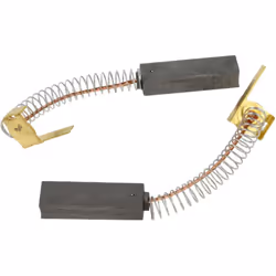 Balais de charbon robuste pour appareil électrique - Dimensions : 32,2 x 6,4 x 10 mm - Avec ressort Les balais de charbon fou ...
