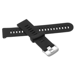 vhbw bracelet compatible avec Garmin Forerunner 645 montre connectée - 12 + 87 cm silicone noir