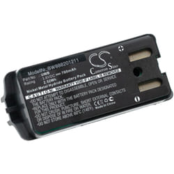 Vhbw - Batterie compatible avec jay Remote Control ecu, A001, Remote Industrial hf Standard radio talkie-walkie (700mAh, 3,6V, NiMH)