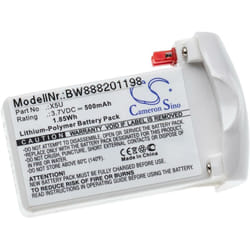 Vhbw - Batterie compatible avec Syma X5UW, X5U, X5UC drone (500mAh, 3,7V, Li-polymère)