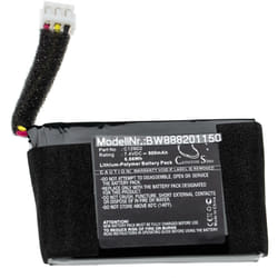 Vhbw - 1x Batterie compatible avec Bang & Olufsen BeoPlay P2 haut-parleurs, enceintes portatives (900mAh, 7,4V, Li-polymère)