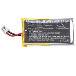 Vhbw - Batterie compatible avec SportDog sbc-r Bark Collar collier de dressage (160mAh, 3,7V, Li-polymère)