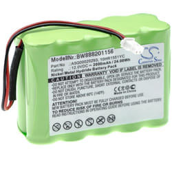 Vhbw - 1x Batterie compatible avec Siemens IC60, Sintony IC60-W-10 système d'alarme (2000mAh, 12V, NiMH)