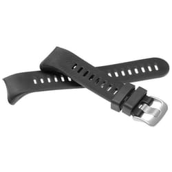 vhbw bracelet compatible avec Garmin Forerunner 45 45 S montre connectée - 116 + 91 cm silicone noir