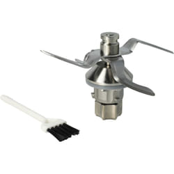 vhbw Couteau de mixeur compatible avec Vorwerk Thermomix TM5 robot de cuisine - Avec 4 couteaux en acier inoxydable, joint d'étanchéité inclus