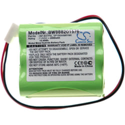 Vhbw - 1x Batterie compatible avec esp / Marmitek ProGuard Control Panel, Infinite Prime Control Panel système d'alarme (2000mAh, 7,2V, NiMH)