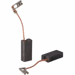 Balai de charbon robuste pour outil électrique - Dimensions : 7 x 12,5 x 26mm - Avec réceptacle plat coudé Les balais de char ...