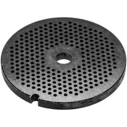 Grille taille 32 pour hachoir à viande - Diamètre des trous 3mm, trou central 13,4mm, acier - Vhbw
