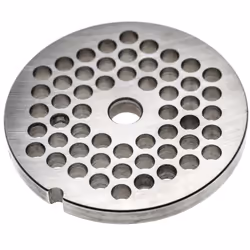 vhbw - the clever way Grille de hachoir à viande de rechange - Diamètre de la grille : 99,5mm - Diamètre du trou central : 13 ...