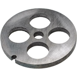vhbw Grille taille 32 pour hachoir à viande - Diamètre des trous 28mm, trou central 13,4mm, acier