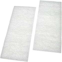 vhbw 2x Filtre à air compatible avec Vallox ValloPlus 450 SC, 450 SE, 450 SE Sole, 500 SC, 500 SE appareil de ventilation - G4 blanc