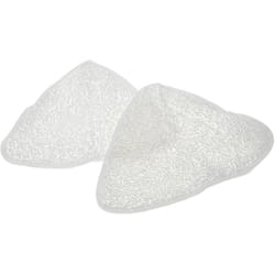 2x Housses de rechange compatible avec Vileda Steam nettoyeur à vapeur, balai vapeur - microfibre, blanc - Vhbw