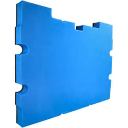 Vhbw - Insert en mousse compatible avec Dewalt tstak iii DWST1-70705, tstak iv DWST1-70706 caisse à outils - mousse rigide, noir-bleu, 30mm