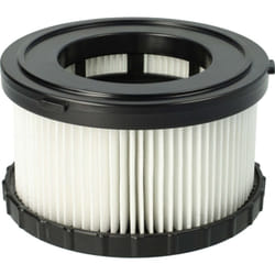 Vhbw - filtre compatible avec Dewalt DCV517N-XJ 18V, DCV517N 18V, dc 515 18V, dcv 517 n 18V aspirateur - filtre hepa noir / blanc