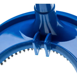 Vhbw - Brosse de piscine pour pompe, Skimmer - aspirateur avec un raccord de 32/38mm, semi-circulaire, noir / bleu