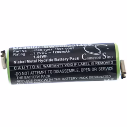 vhbw - the clever way - Batterie de rechange de haute qualité avec une grande autonomie et compatible avec votre rasoir ou to ...