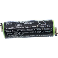 Vhbw - Batterie compatible avec Moser ChroMini 1591, 1591B, 1591Q rasoir tondeuse électrique (1200mAh, 1,2V, NiMH)