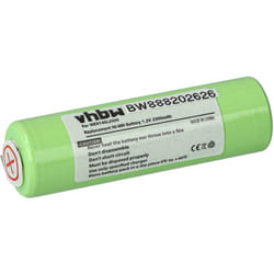 vhbw Batterie compatible avec Panasonic ER140, ER141 tondeuse à cheveux (2500mAh, 1,2V, NiMH)