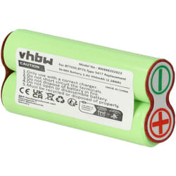 Vhbw - Batterie compatible avec Braun BT5090, BT70, BT7050, CruZer 6, Series 7 rasoir tondeuse électrique (950mAh, 2,4V, NiMH)