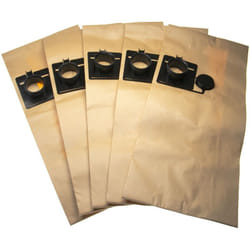 Vhbw - 5x Sacs compatible avec Festool ct/ctl/ctm 22, fis-ct 22/5 aspirateur - papier, 60cm x 26.6cm, marron