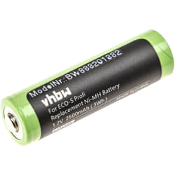 Batterie compatible avec Tondeo eco-s rasoir tondeuse à cheveux (2500mAh, 1,2V, NiMH) - Vhbw