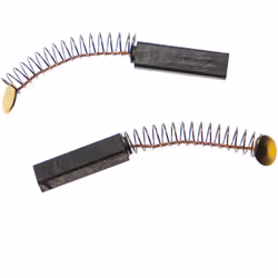 Balais de charbon robuste pour appareil électrique - Dimensions : 19,5 x 5,5 x 4 mm - Avec ressort Les balais de charbon four ...