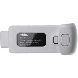 Vhbw - Batterie compatible avec Yuneec Breeze, Breeze 4K drone (1300mAh, 11,1V, Li-polymère)